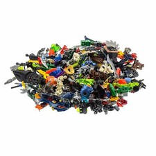 1kg Lego Bionicle Hero Factory Knights Kingdom Mix Kiloware Colourful Mixed 