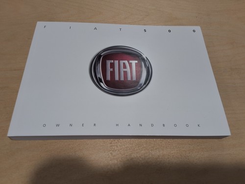 Fiat 500 owners - hand, book