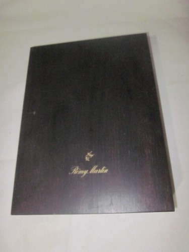 Wooden box written remy martin - wooden,