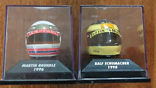 Minichamps 1:8 F1 Racing Drivers Crash Helmets Ralf Schumacher & Martin Brundle
