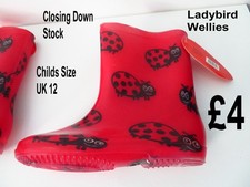 Unisex kids wellington boot