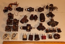 34 Vintage Bakelite Plug