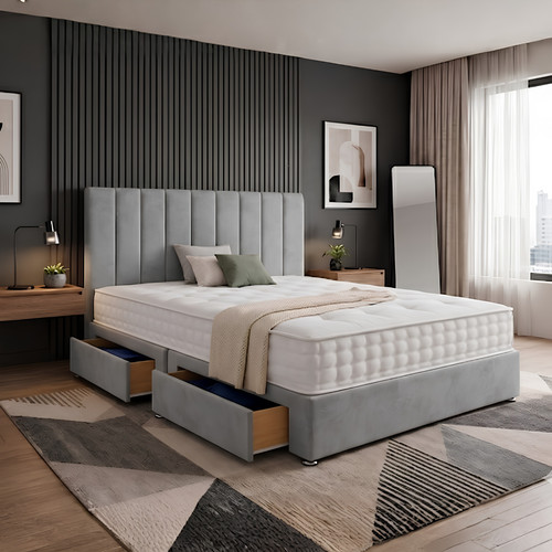 Reinforced divan bed memory - divan,