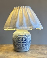 Vintage Blue White Chinese