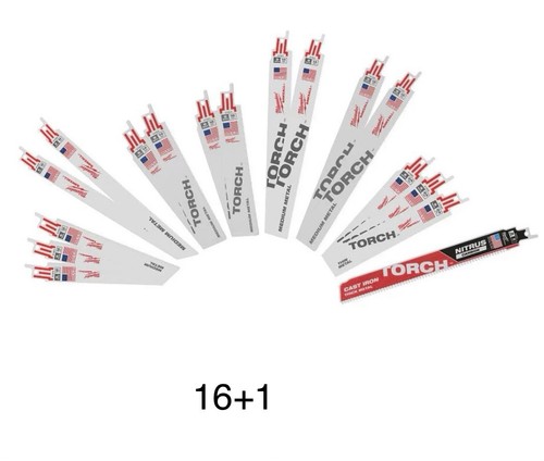 Milwaukee 17pcs - , (16+1)