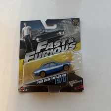 FAST AND FURIOUS 6 MODEL - 1970 FORD ESCORT MK 1 - 1:64 - DIECAST - BNIP.