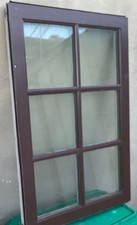 Casement Window Solid Wood 34