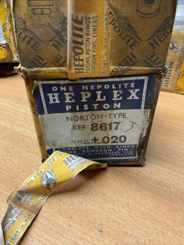 Norton piston 8617 160 - norton,