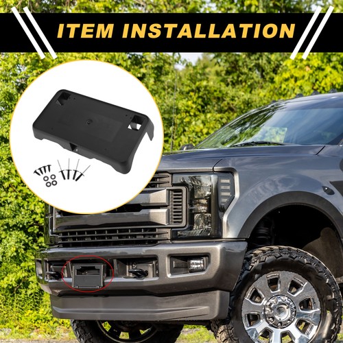 Bumper license plate bracket - plate,