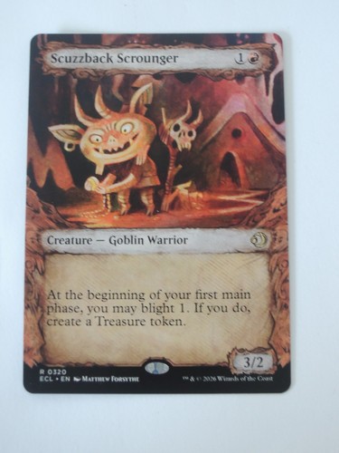 Mtg showcase scuzzback - mtg,