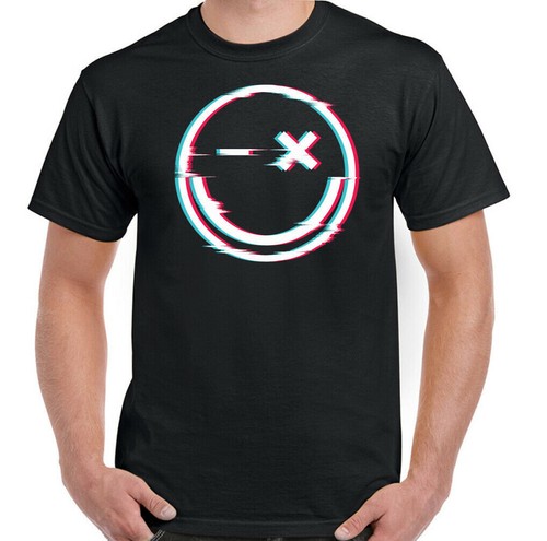 Glitch face shirt - glitch,
