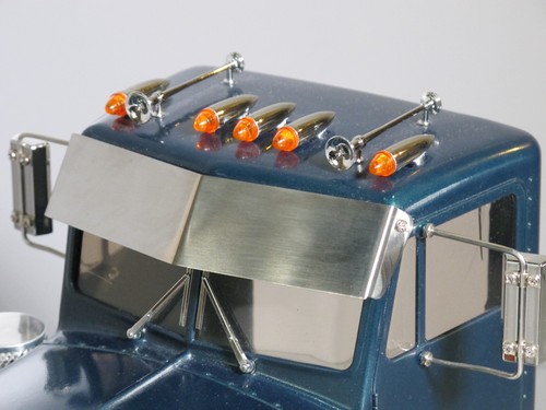 Front cab stainless roof sun - cab,