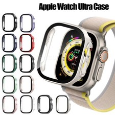 For Apple Watch Ultra 1/2 49mm Case Screen Protector Full Protective Cover