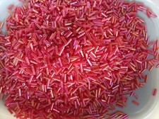500 - 1000pcs Bugle Beads Many