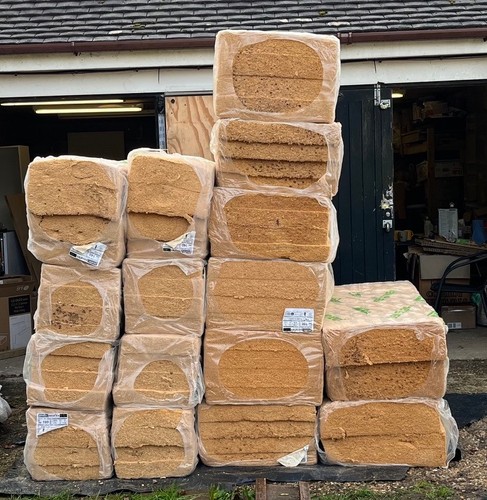 Natural woodfibre insulation - natural,