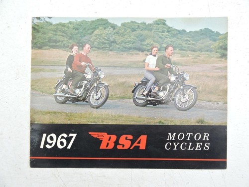 1967 bsa full color - 1967, dealer