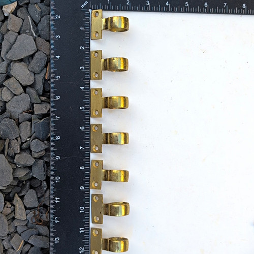 Brass sash window pulls - brass,
