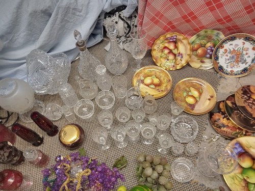 Job lot antique glasses - lot, of