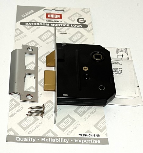 Union bathroom mortise lock - union,