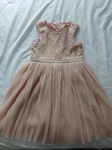 Girls pink tulle - tulle, dress