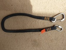 HEIGHTEC  Lanyard Scaffold Lanyard Tool Heavy Duty Tether Locking Carabiner UK