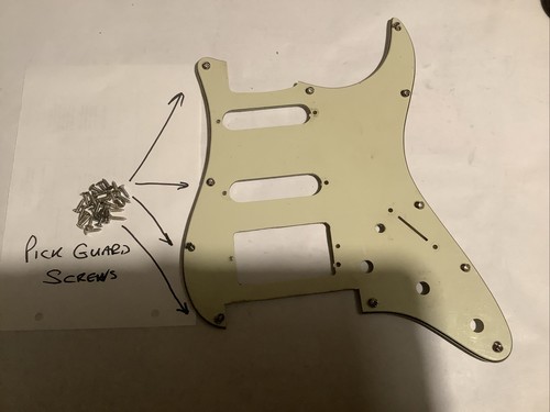 Screws silver for guitar - 50,