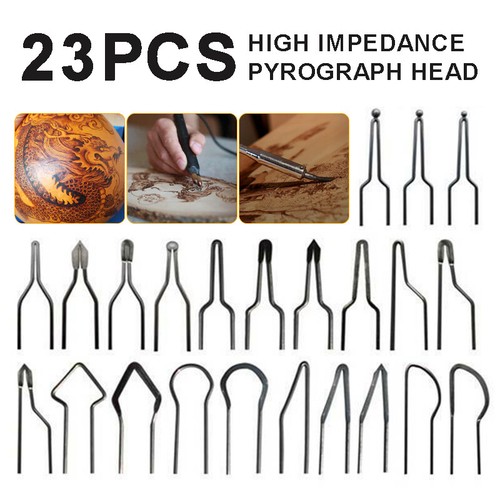 23pcs wood burning kit - wood,