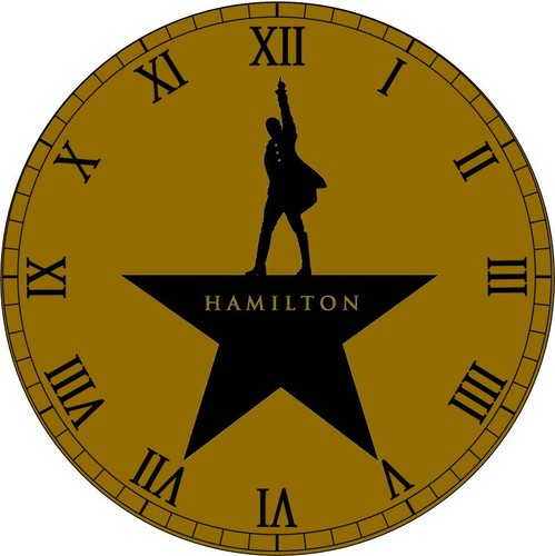 Wall clock any musical - wall,