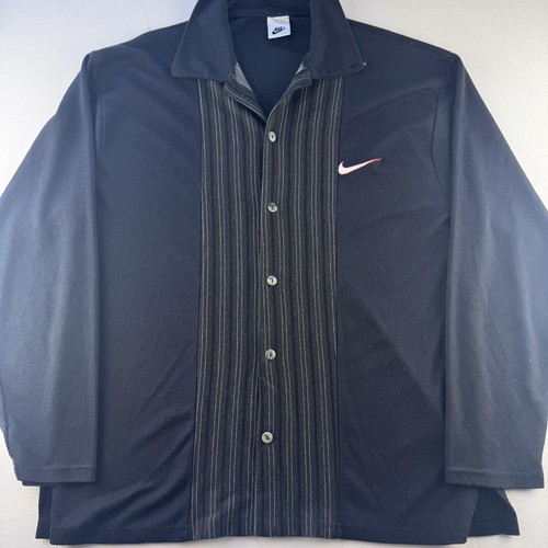 1990s nike button down - 1990s,