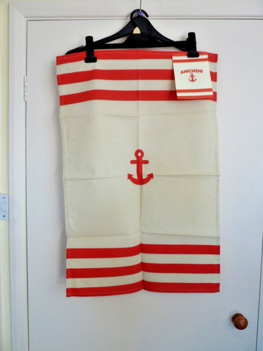 Anchor butter cotton tea towel - anchor,