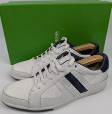 Hugo Boss Metro Tenn Trainers Uk size 9 Mens Shoes Casual Sneakers DL204199GC