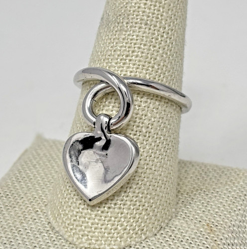 Signed ferroni dangle heart - signed,