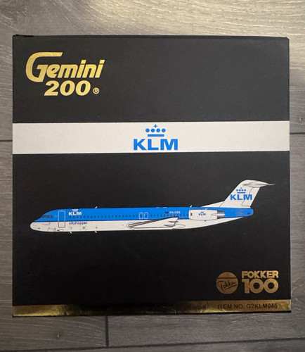 Gemini 200 klm fokker 100 - fokker,
