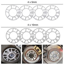 4Pcs 5mm/10mm Alloy Wheel