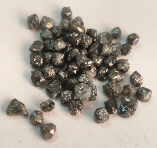 Black crystal diamonds - diamonds, 10.00