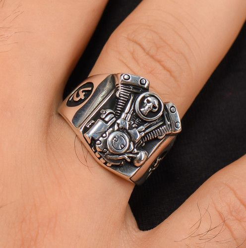 Motorcycle men handmade 925 - motorcycle, men's