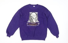 Jerzees Unisex Purple Graphic