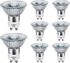 GU10 Led Bulbs 5W Non-Dimmable, 220V Spotlight Bulbs 2 Pin,3000K Pack of 6