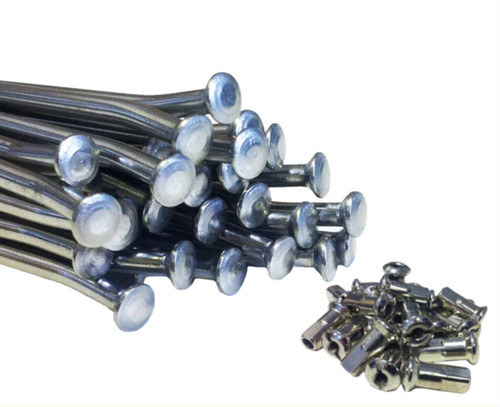 Stainless spoke set - stainless,