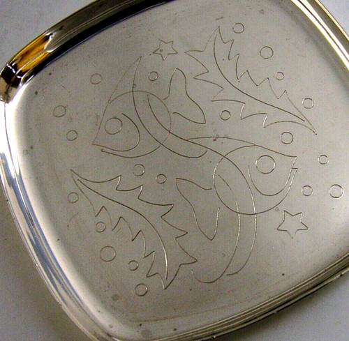 English sterling silver fish - silver,