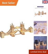 3D Wooden Puzzles Tower Bridge