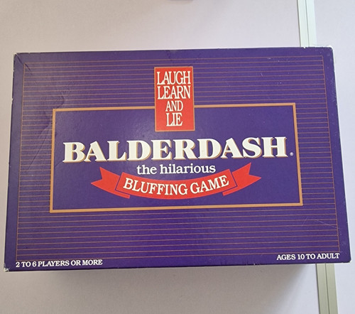 Balderdash board game - game, vintage