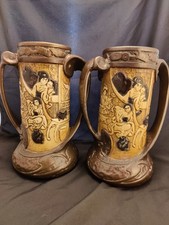 PAIR Bretby Pottery JAPANESE