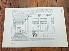 1928 print - edifices de rome
