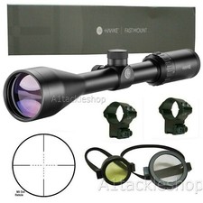 Hawke Fastmount 3-9x50 Telescopic Rifle Scope Sight with Mounts 11331