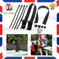 UNIVERSAL KTM EXC HUSQVARNA FRONT REAR FORK SEAT GRAB STRAPS HANDLE ENDURO LOOP