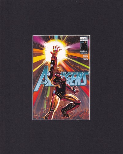 8x10 matted print comic book - matted,