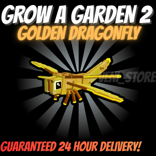 Golden dragonfly grow - golden, dragonfly!🔥grow