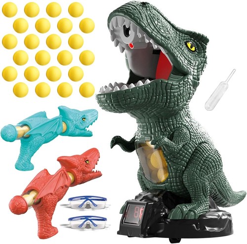 Dinosaur shooting game toy set - dinosaur,