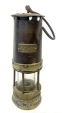 Antique Miners Safety Lamp